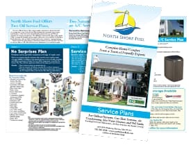 North Shore Fuel service plans